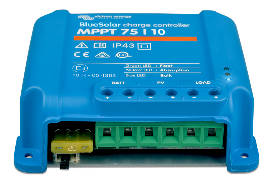 BlueSolar MPPT 75-10 (front)