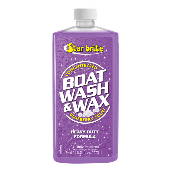 Boat wash and wax